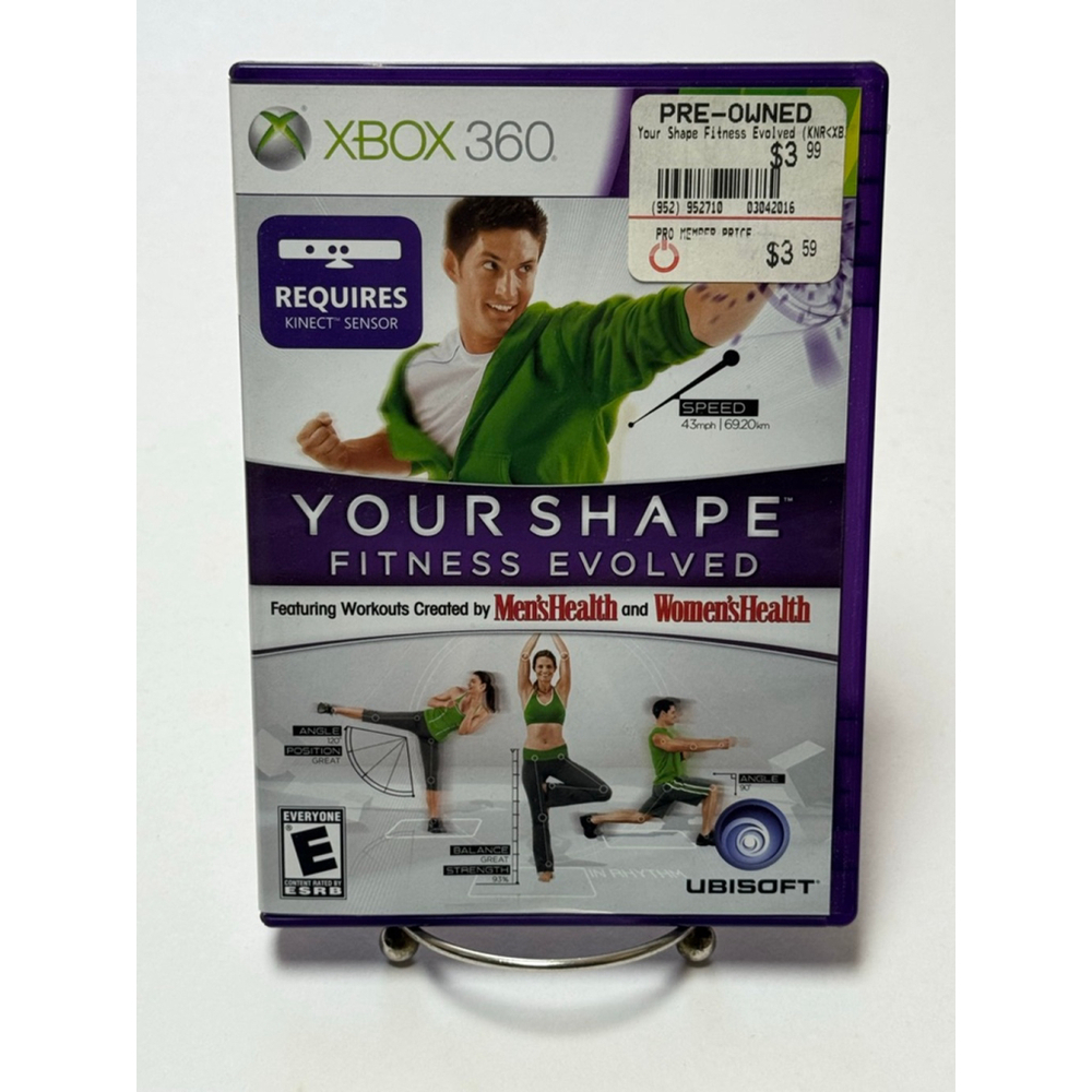Ubisoft Your Shape Fitness Evolved Xbox 360 Kinect Game
